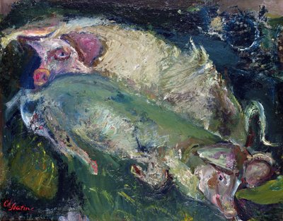 Varkens door Chaim Soutine